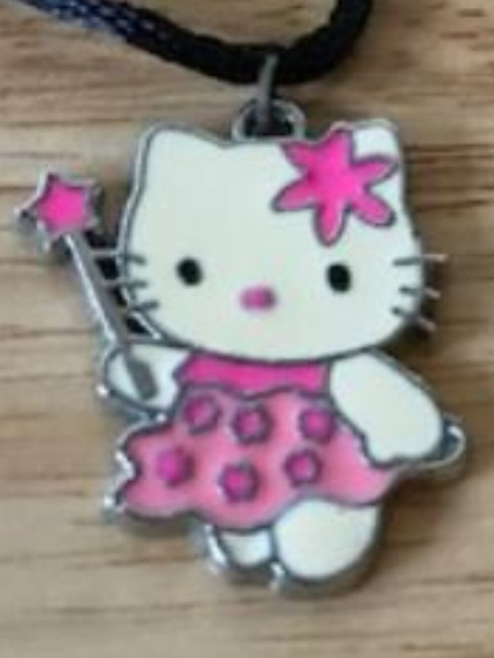 Sanrio Hello Kitty Whimsical Charm Cartoon Adorable Anime Necklace 18”